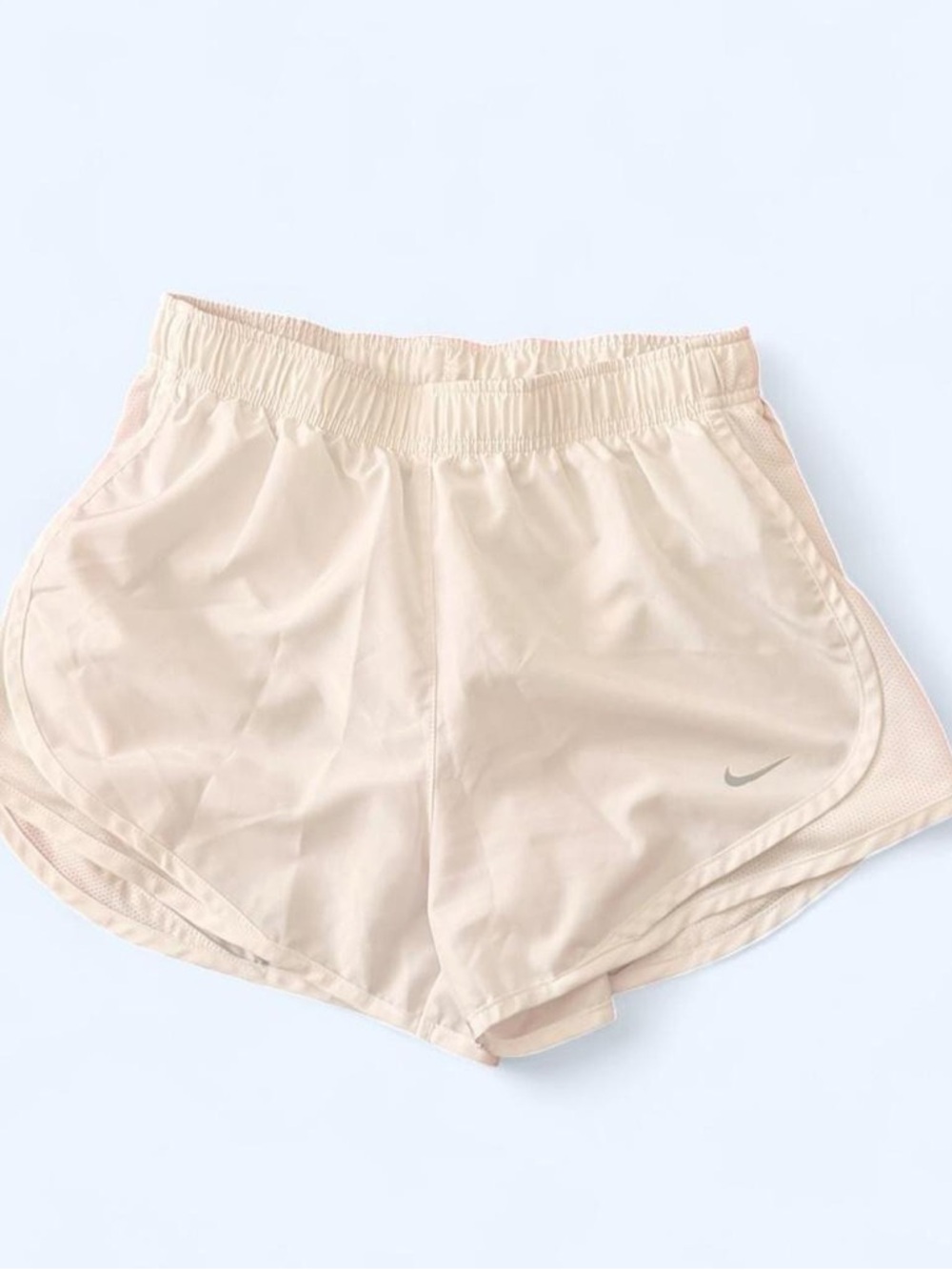 Nike Women's White Tempo Running Shorts